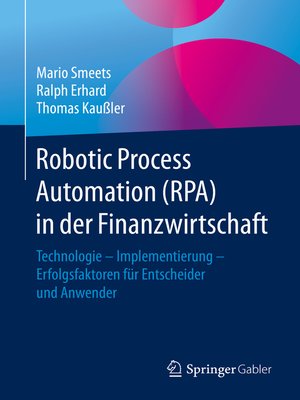 cover image of Robotic Process Automation (RPA) in der Finanzwirtschaft